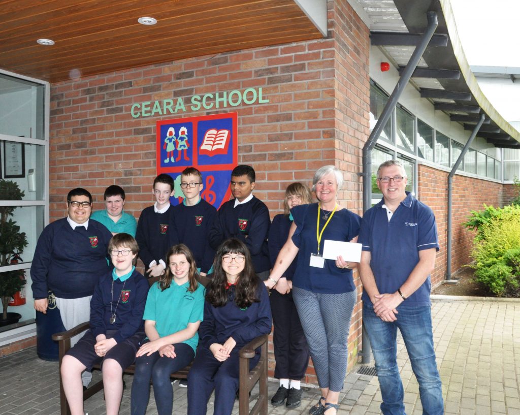 Radius Systems donate money to local school