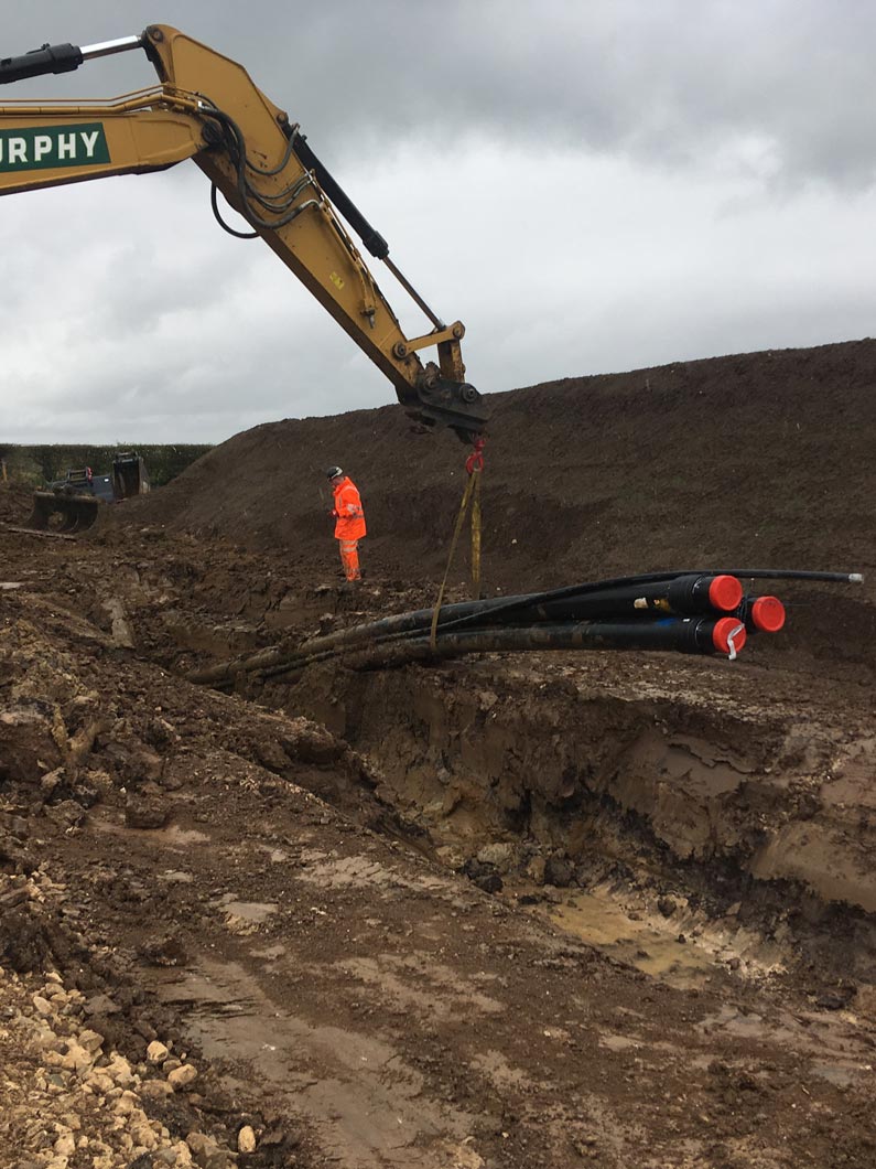 Triton Knoll Duct Install