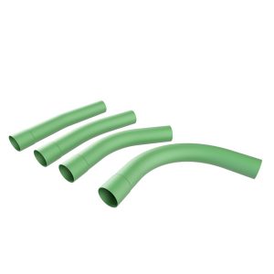PVC Bends Short Green