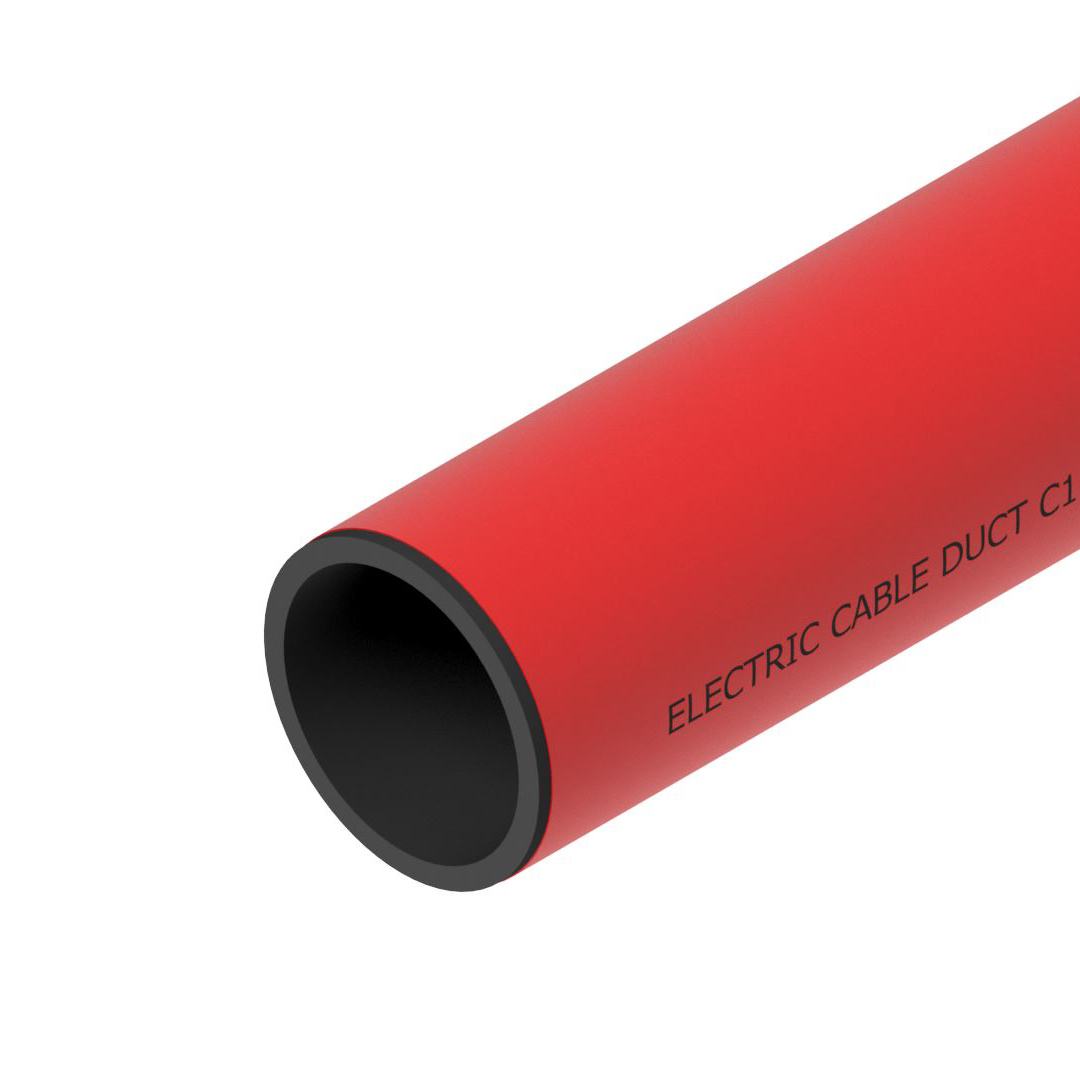 Electric Cable Duct C1+ Red